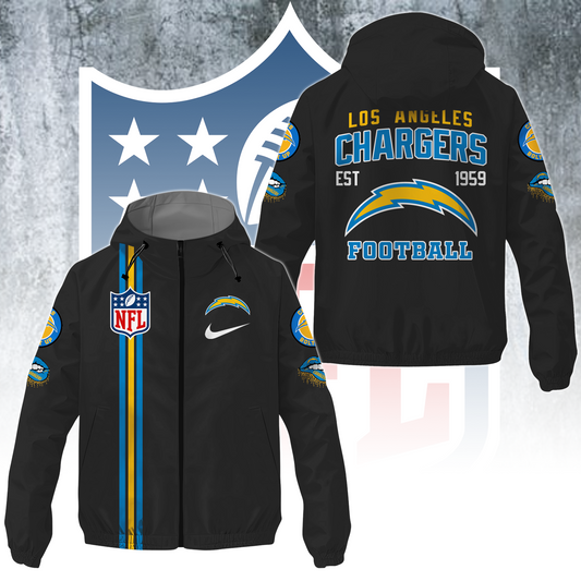 LAC x NFL Windbreaker Jacket DATND TANTD