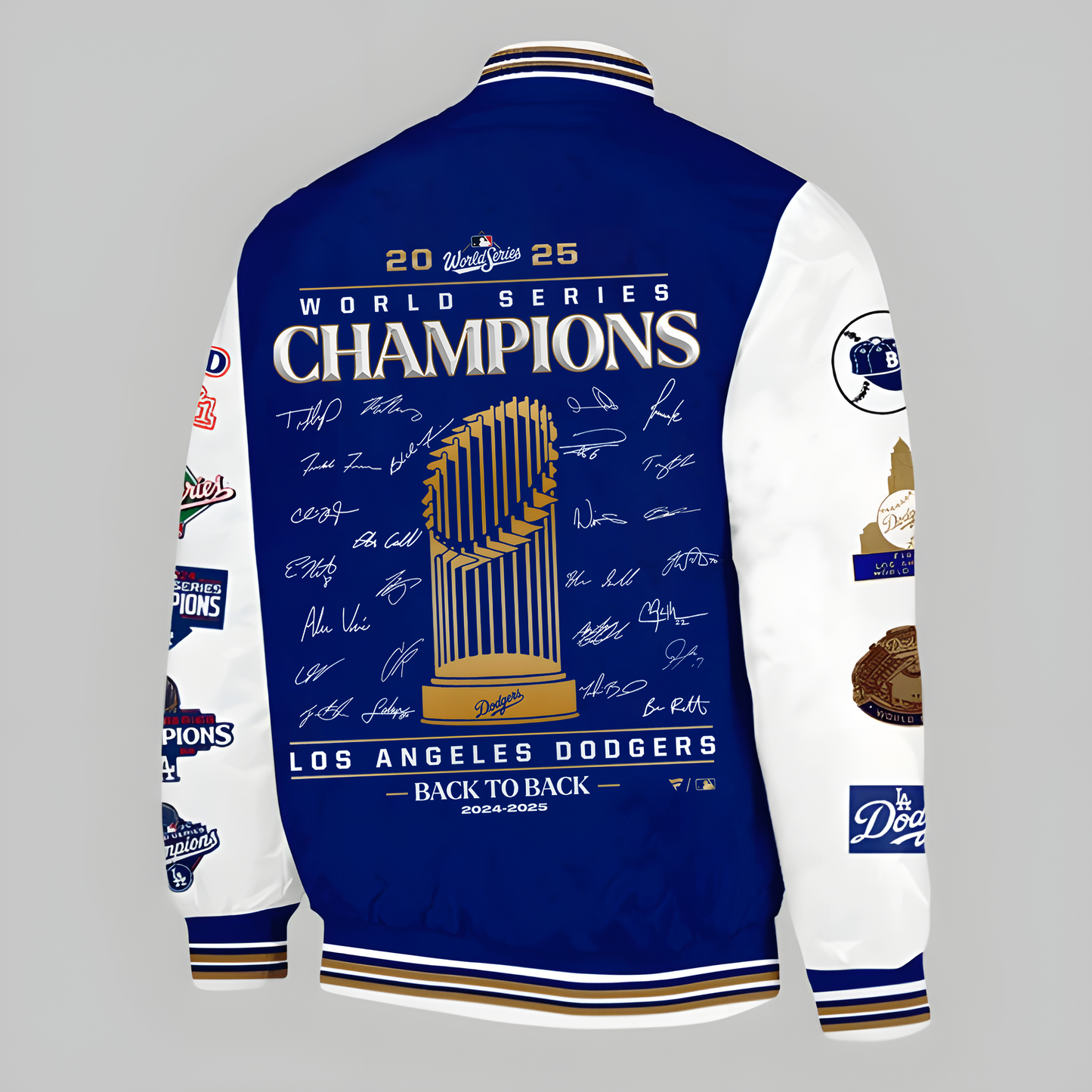 LAD x MLB World Series Winners 2025 V2 Varsity Jacket DDT HLPHUONG