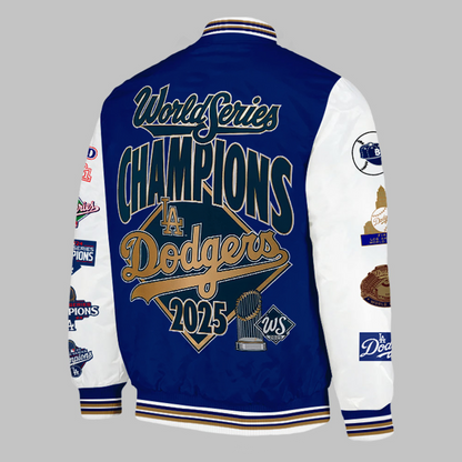LAD x MLB World Series Winners 2025 V3 Varsity Jacket DDT NTL