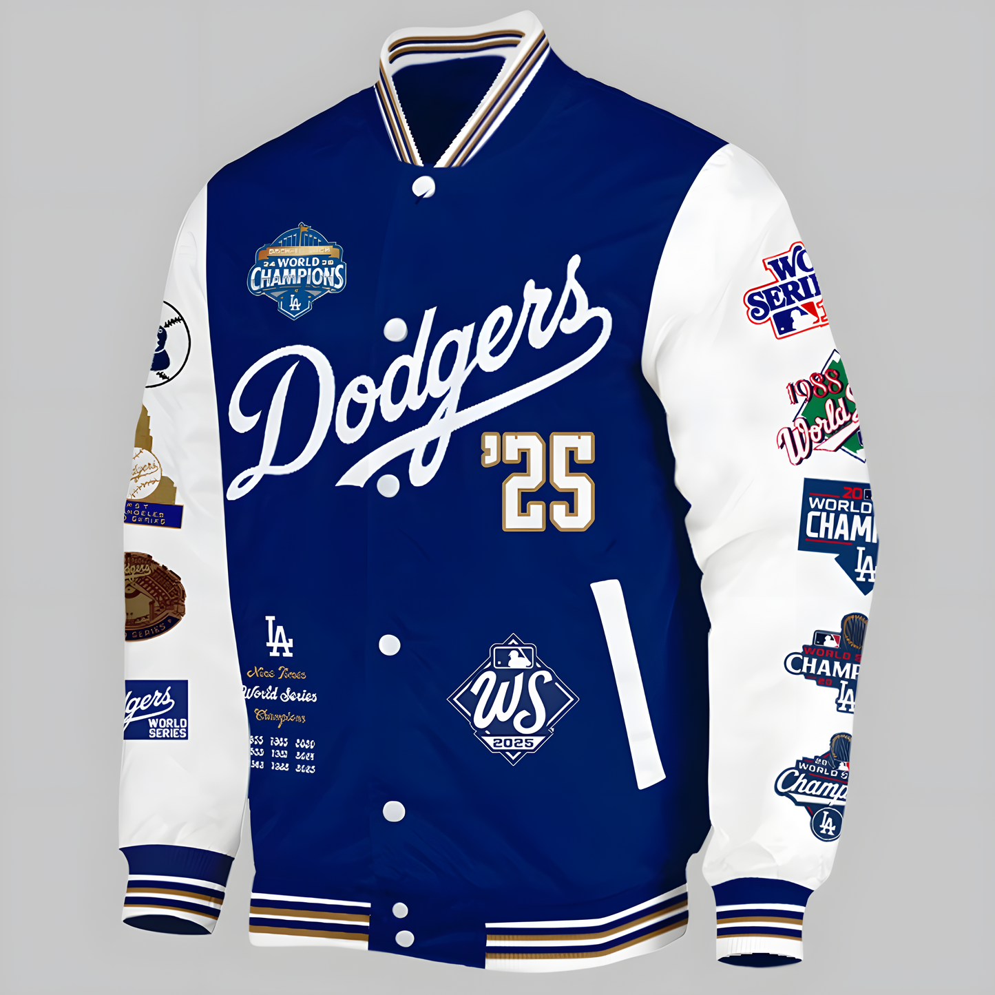 LAD x MLB World Series Winners 2025 Varsity Jacket DDT HLPHUONG