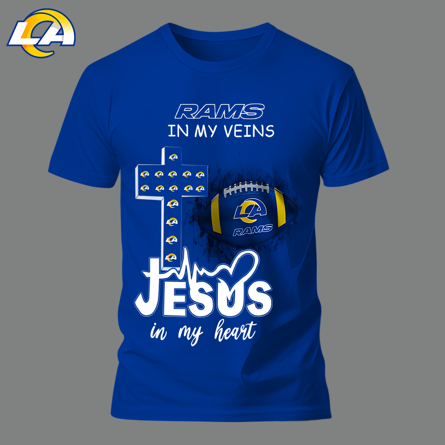 LAR - Jesus In My Heart Shirt DDT HLPHUONG