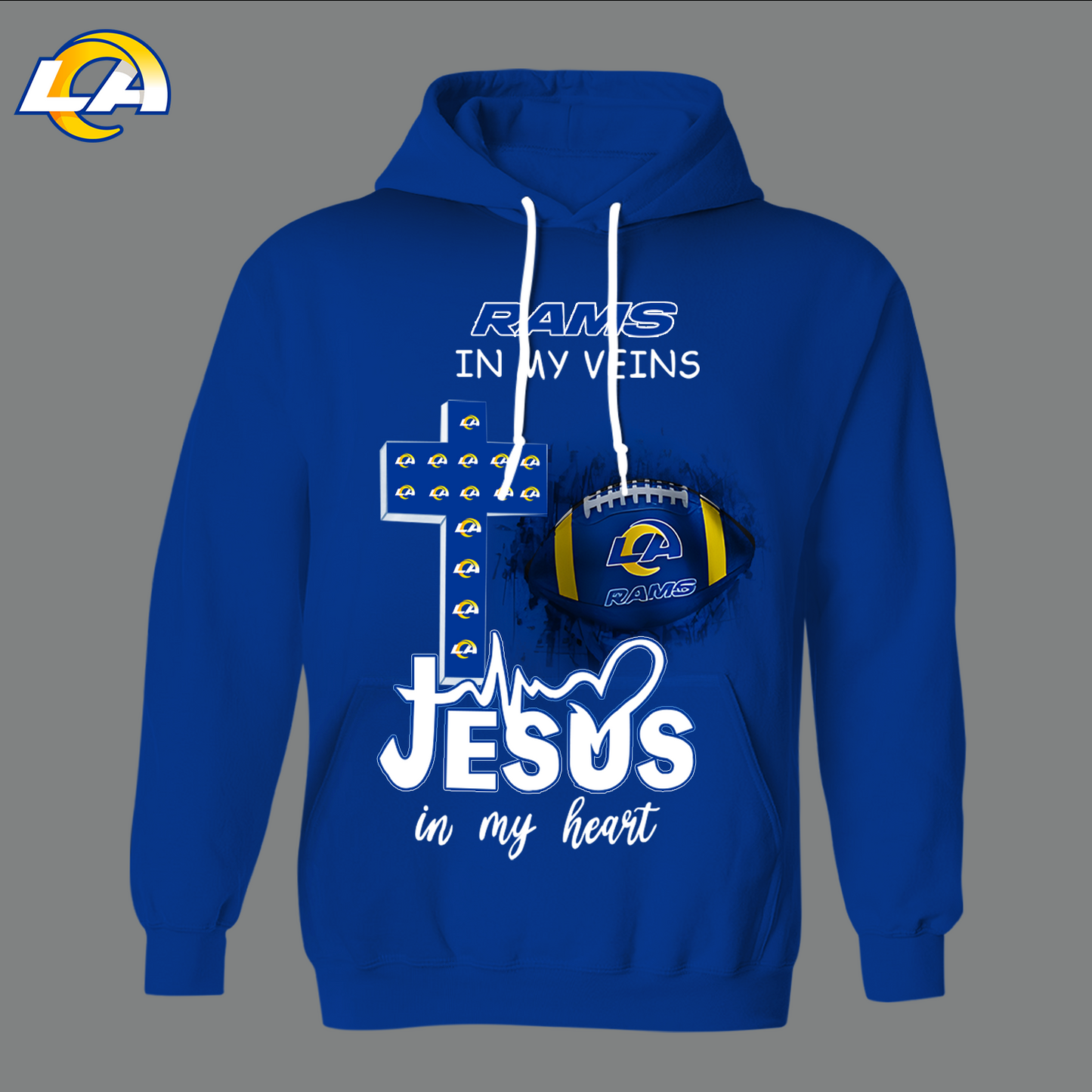 LAR - Jesus In My Heart Shirt DDT HLPHUONG