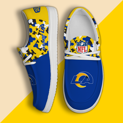 LAR Personalized NFL Hey Dude Shoes DatND ThuongNH