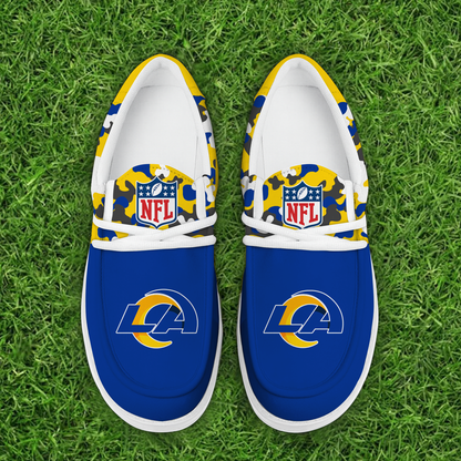 LAR Personalized NFL Hey Dude Shoes DatND ThuongNH