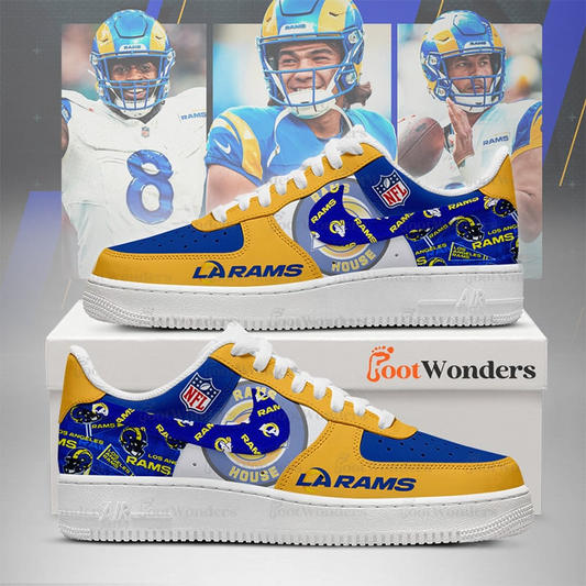 LAR V2 Premium NFL AF1 Sneaker DDT NTL