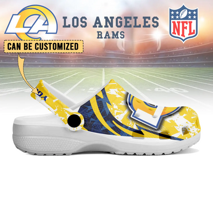 LAR x NFL Crocs Crocband Clogs Shoes DatND DVT