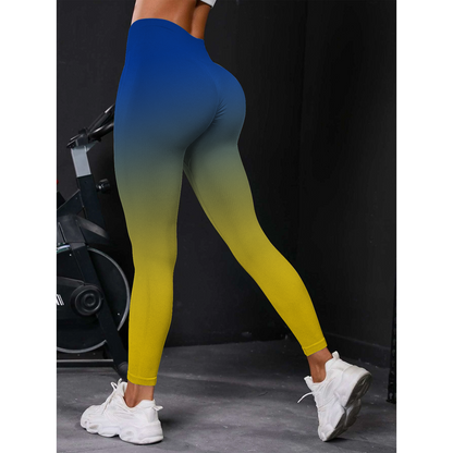 LAR x NFL High Waist Push Up Printed Leggings DATND TANTD
