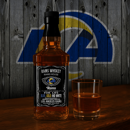 LAR x NFL Whiskey For True Fans Only DATND TANTD