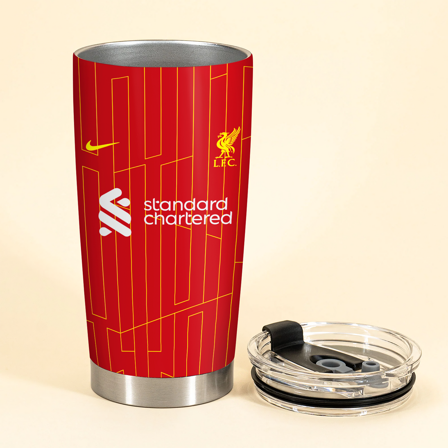 Liverpool FC Champions Premier League 20th 2025 V13 Tumbler