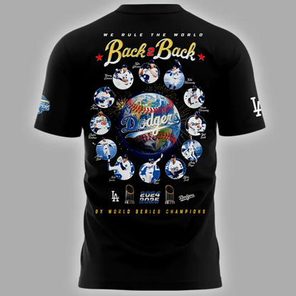 Back to Back - World Series Champions T-Shirt V1 NAK NHT