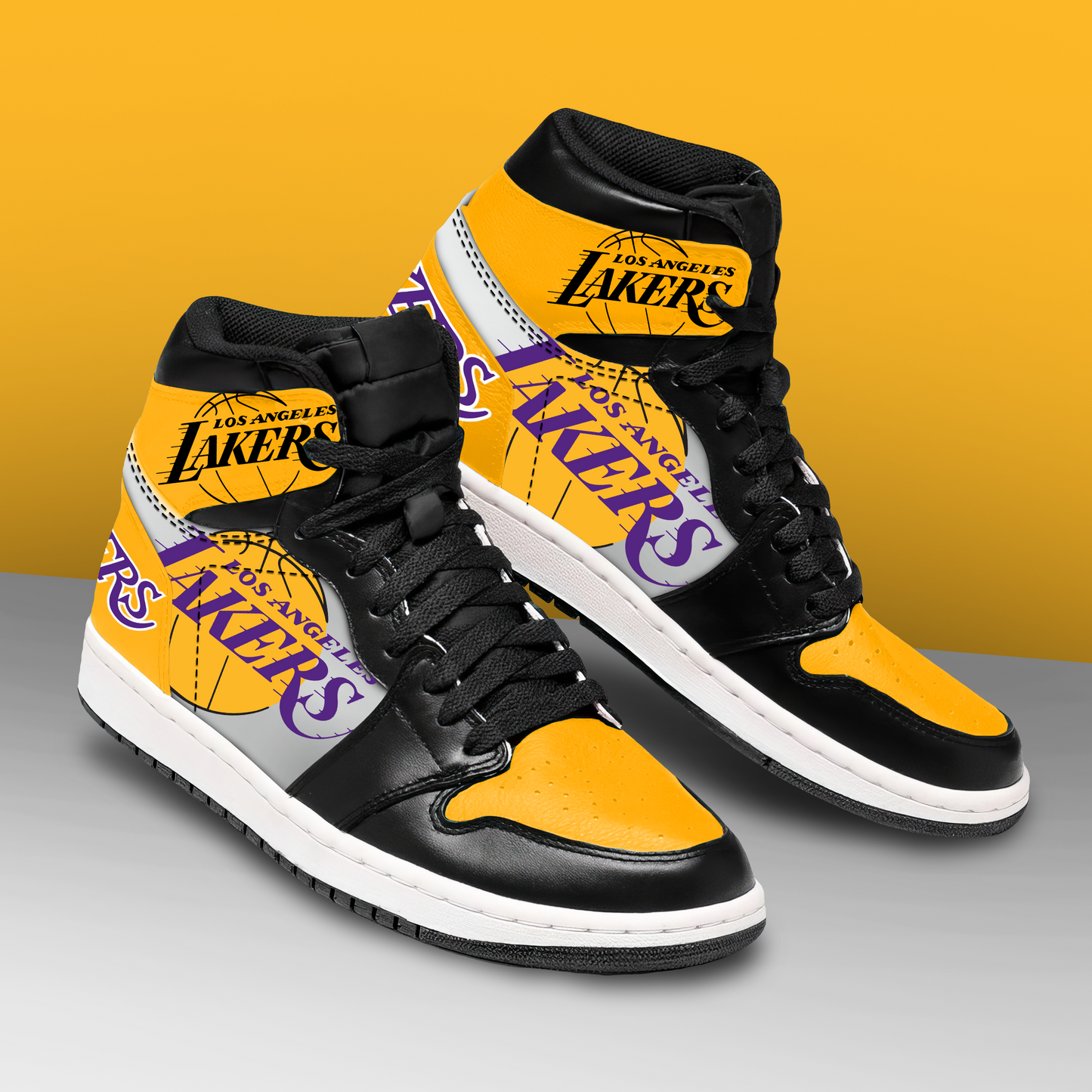 Los Angeles Lakers Sneaker Boots