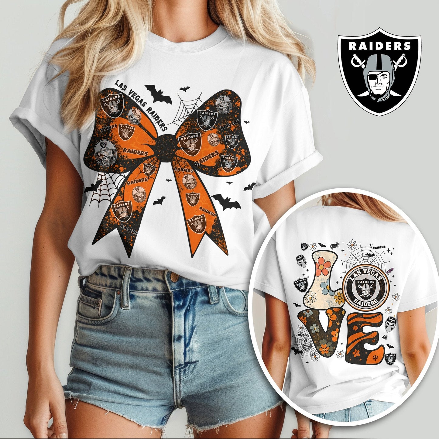 LV x NFL Halloween Bow 3D Shirt 0409 DatND DVT