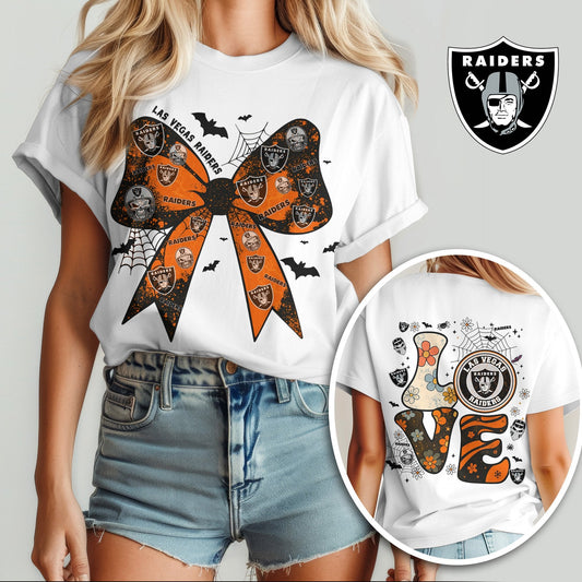 LV x NFL Halloween Bow 3D Shirt 0409 DatND DVT