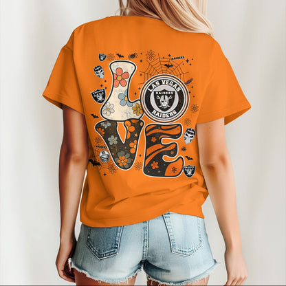 LV x NFL Halloween Bow 3D Shirt 0409 DatND DVT