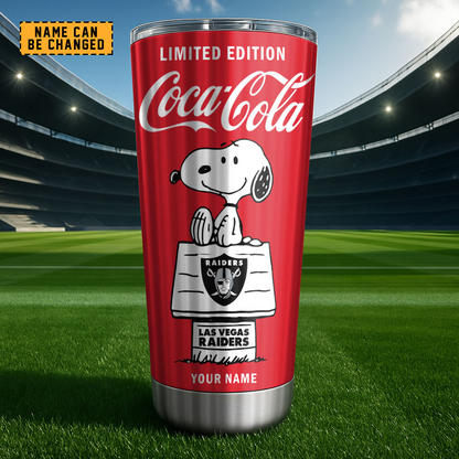 LV x NFL Mix Snoopy & Red Coca Tumbler DatND DVT