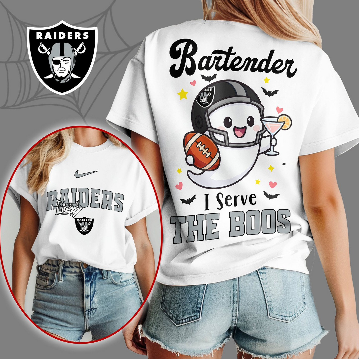 LVR Premium NFL Bartender Halloween Fan Women Shirt DDT CTND
