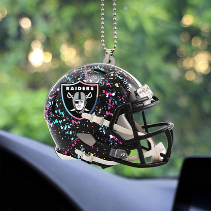 LVR x NFL Custom Shape 2-sided Car Ornament DATND TANTD