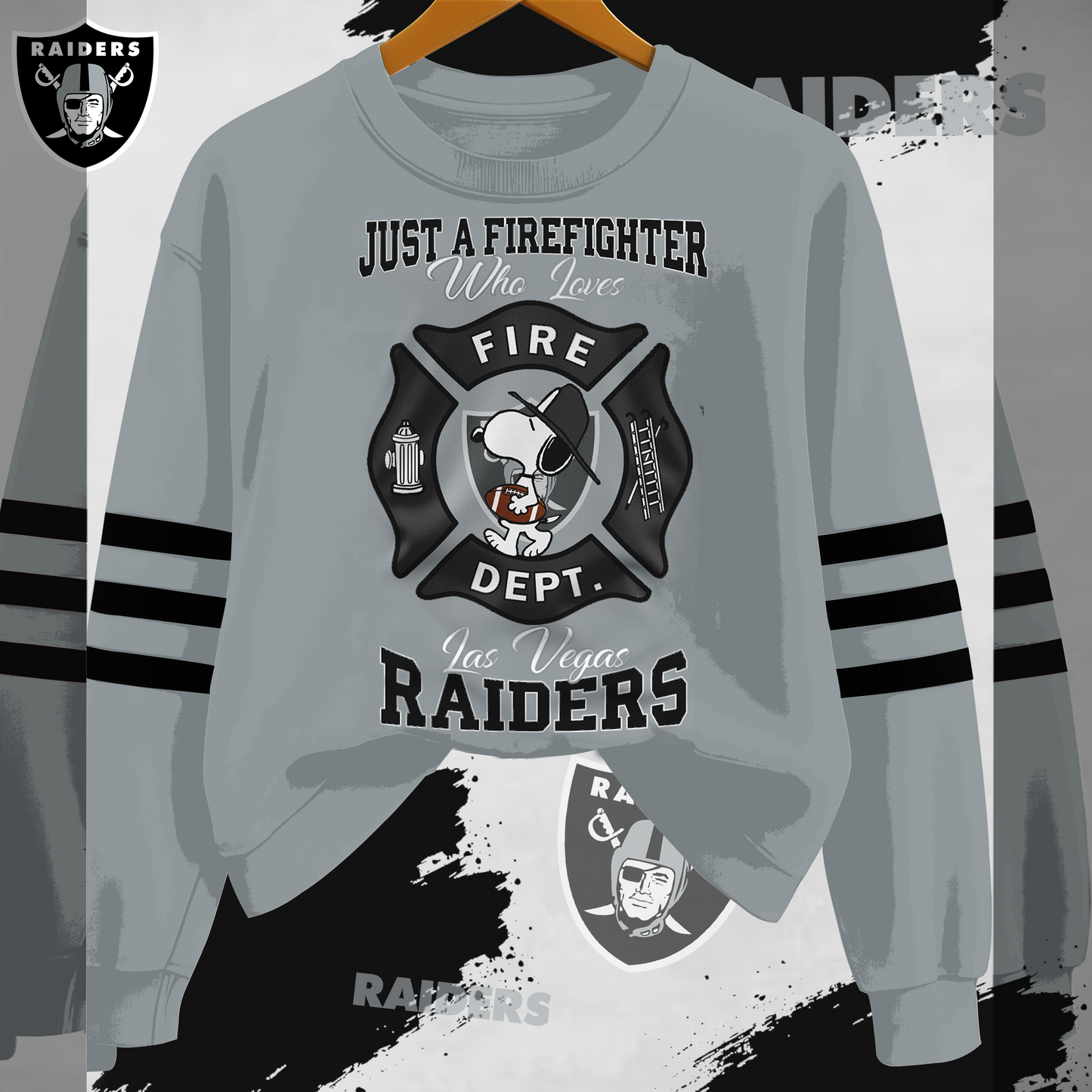 LVR x NFL Just A Firefighter Who Love Sweatshirt DDT HLPHUONG
