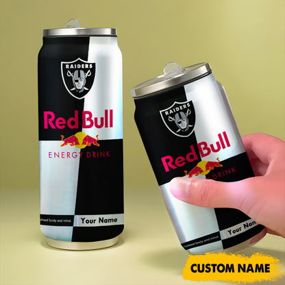 LVR x NFL Mix RedB Drink Can Tumbler Custom Any Name DATND TANTD