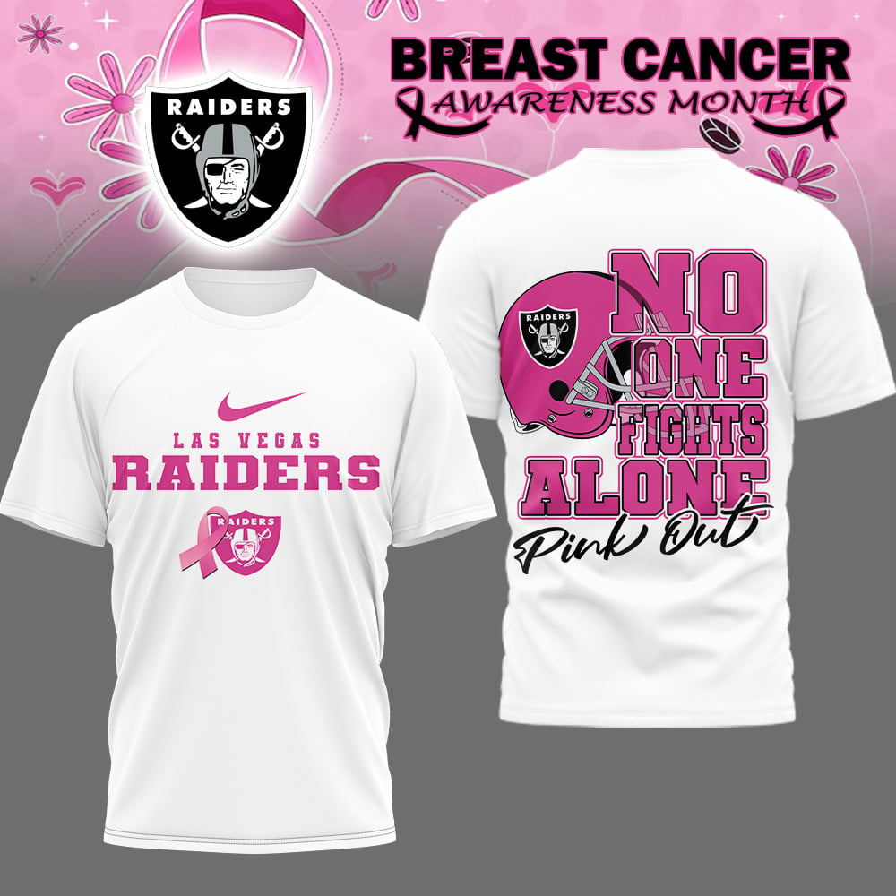 LVR x NFL Premium Breast Cancer October Shirt DDT NTL