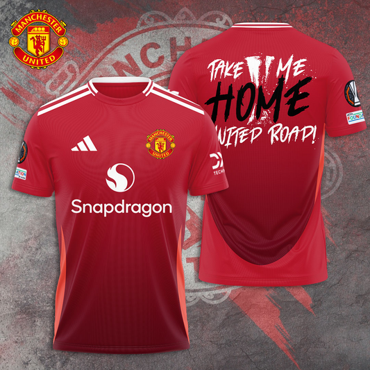 Manchester United F.C. UEFA Europa 2025 T-shirt TM NTA V3