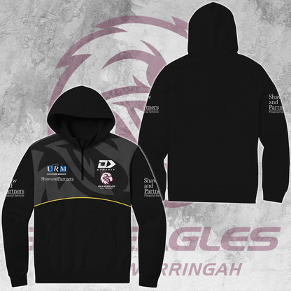 Manly Sea Eagles NRL Fear The Fortress Limited Edition Quarter Zip Hoodie TM V2