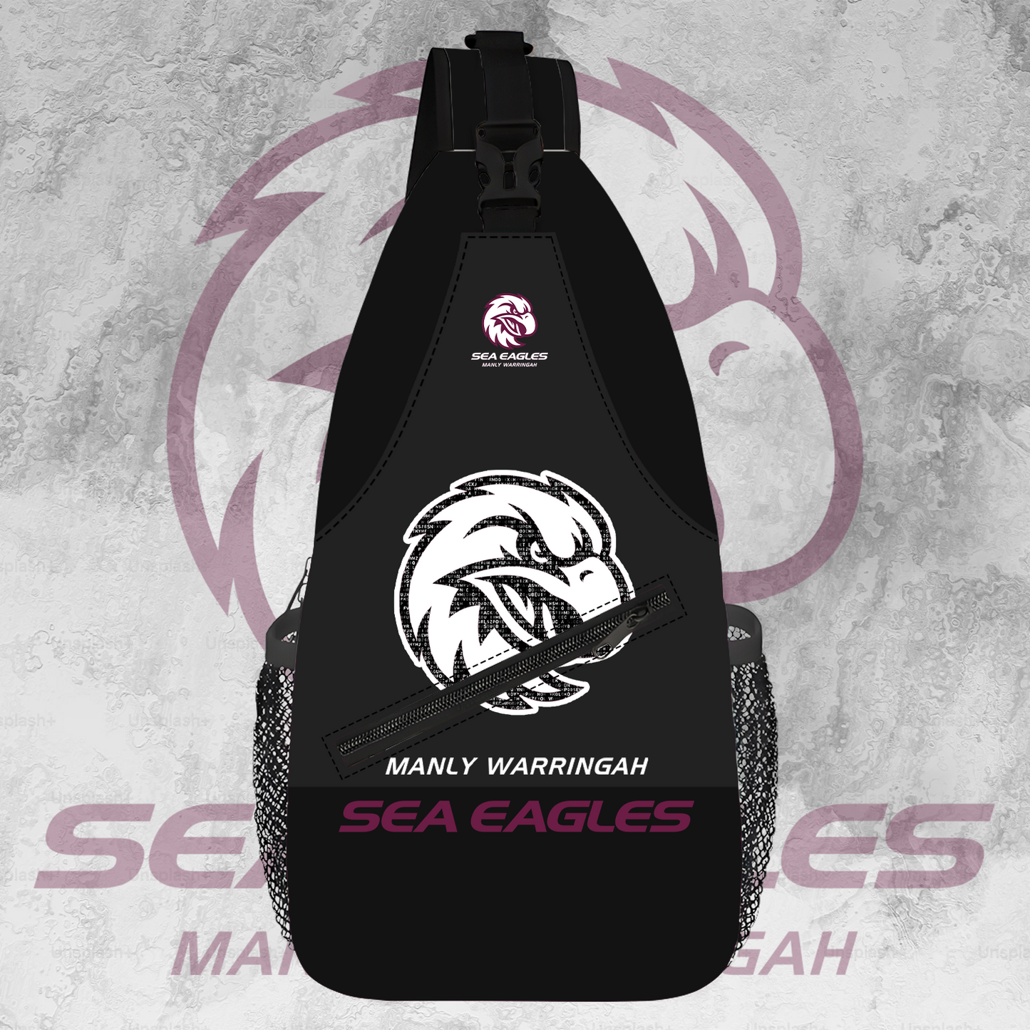 Manly Warringah Sea Eagles NRL 2025 Limited Edition Crossbody Bag TM NTA V2