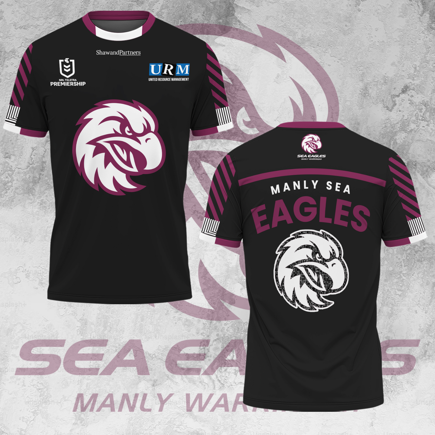 Manly Warringah Sea Eagles NRL 2025 Limited Edition T-Shirt TM V1