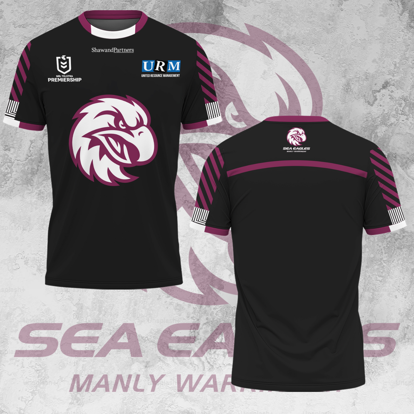 Manly Warringah Sea Eagles NRL 2025 Limited Edition T-Shirt TM V2