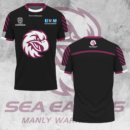 Manly Warringah Sea Eagles NRL 2025 Limited Edition T-Shirt TM V2