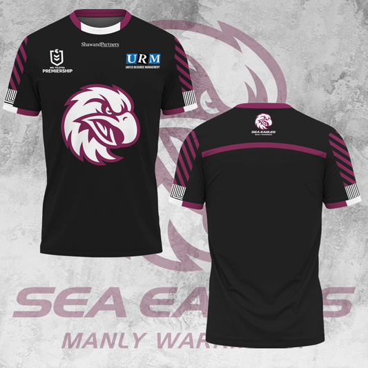 Manly Warringah Sea Eagles NRL 2025 Limited Edition T-Shirt TM V2