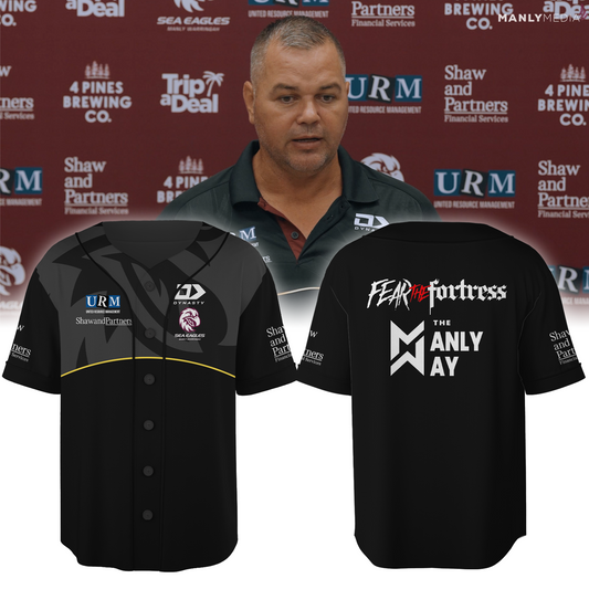 Manly Warringah Sea Eagles NRL Fear The Fortress Limited Edition BB Jersey TM V1