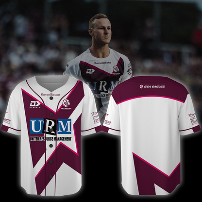 Manly Warringah Sea Eagles NRL Fear The Fortress Limited Edition BB Jersey TM V4