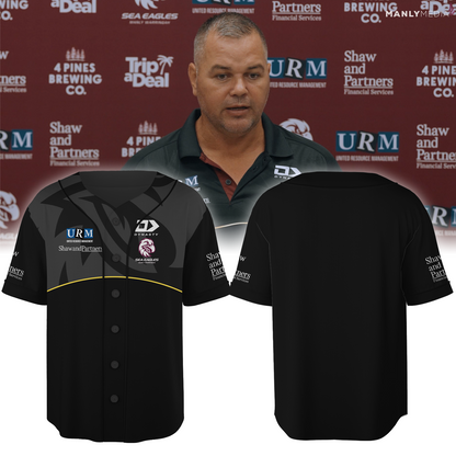 Manly Warringah Sea Eagles NRL Fear The Fortress Limited Edition BB Jersey TM V5