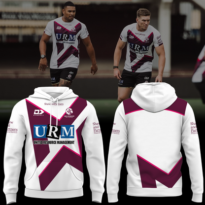 Manly Warringah Sea Eagles NRL Fear The Fortress Limited Edition Hoodie TM V2
