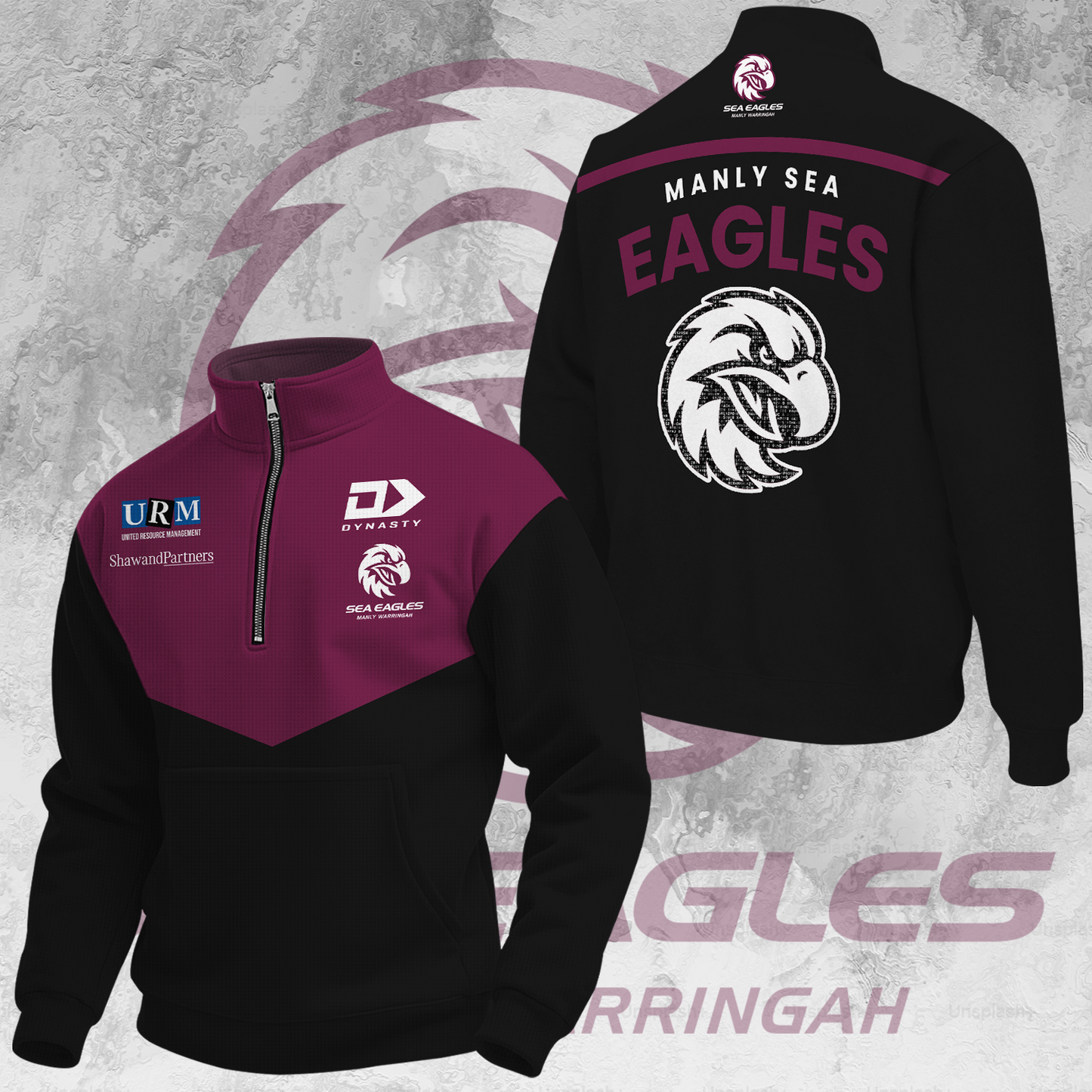 Manly Warringah Sea Eagles NRL Fear The Fortress Limited Edition New Hoodie 2025 TM - When you buy a combo - You save more V1