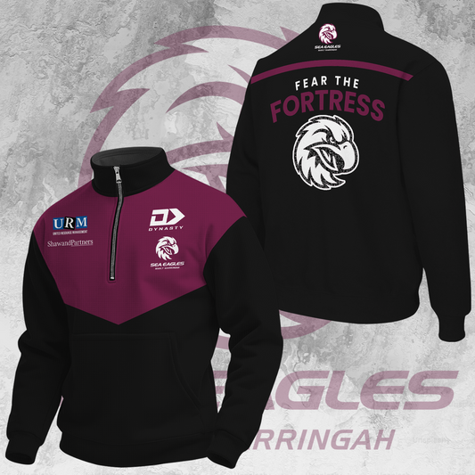 Manly Warringah Sea Eagles NRL Fear The Fortress Limited Edition New Hoodie 2025 TM - When you buy a combo - You save more V5
