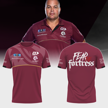 Manly Warringah Sea Eagles NRL Fear The Fortress Limited Edition T-Shirt TM V1