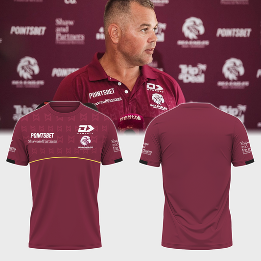 Manly Warringah Sea Eagles NRL Fear The Fortress Limited Edition T-Shirt TM V6