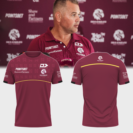 Manly Warringah Sea Eagles NRL Fear The Fortress Limited Edition T-Shirt TM V8
