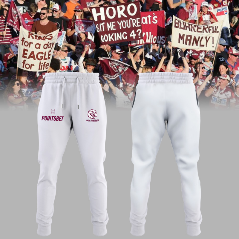 Manly Warringah Sea Eagles NRL Forever Limited Edition Hoodie TM V3