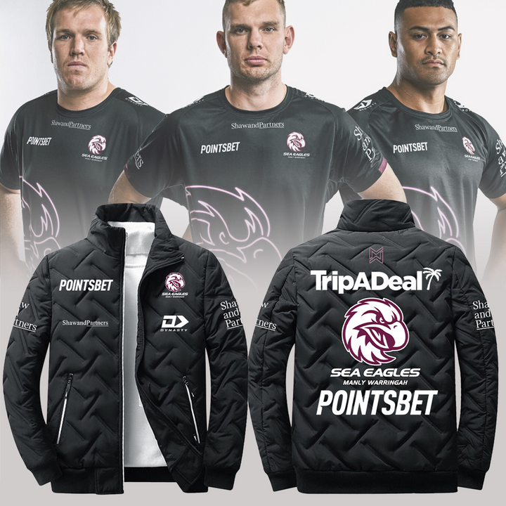 Manly Warringah Sea Eagles NRL Forever Limited Edition Jacket TM V1