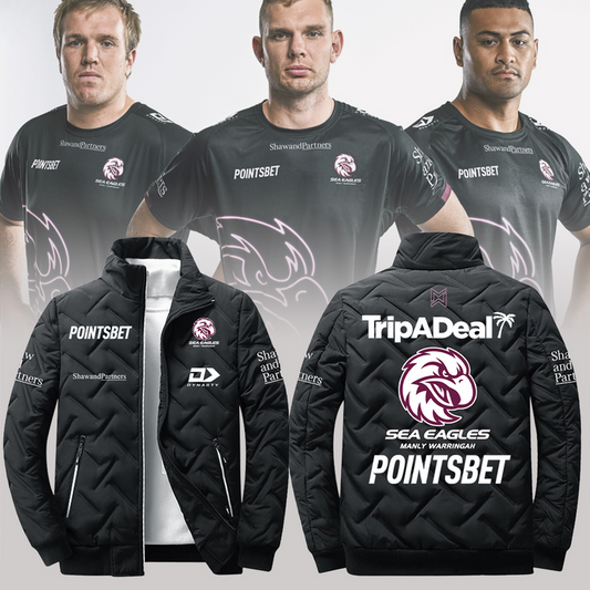 Manly Warringah Sea Eagles NRL Forever Limited Edition Jacket TM V1