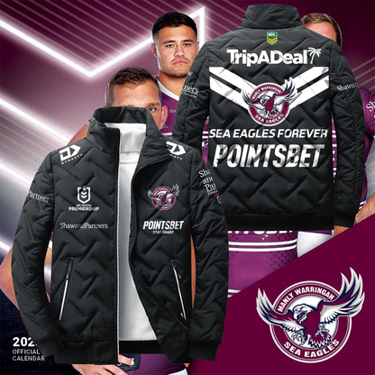Manly Warringah Sea Eagles NRL Forever Limited Edition Jacket TM V5