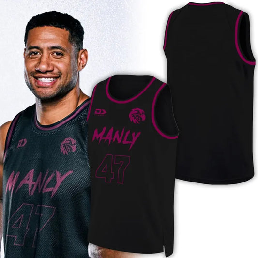 Manly Warringah Sea Eagles NRL Forever V2 Jersey TM