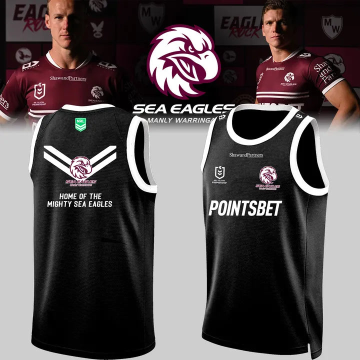 Manly Warringah Sea Eagles NRL Forever V5 Jersey TM