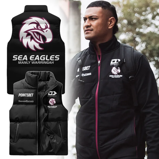Manly Warringah Sea Eagles NRL Limited Edition Cotton Vest TM V1