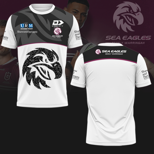 Manly Warringah Sea Eagles NRL Manly Way Limited Edition T-Shirt TM V4