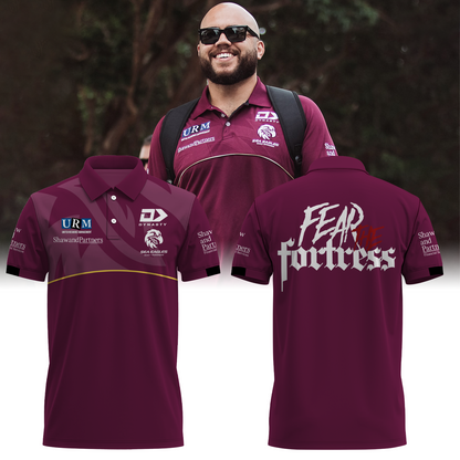 Manly Warringah Sea Eagles Polo Shirt V1 NRL NTA