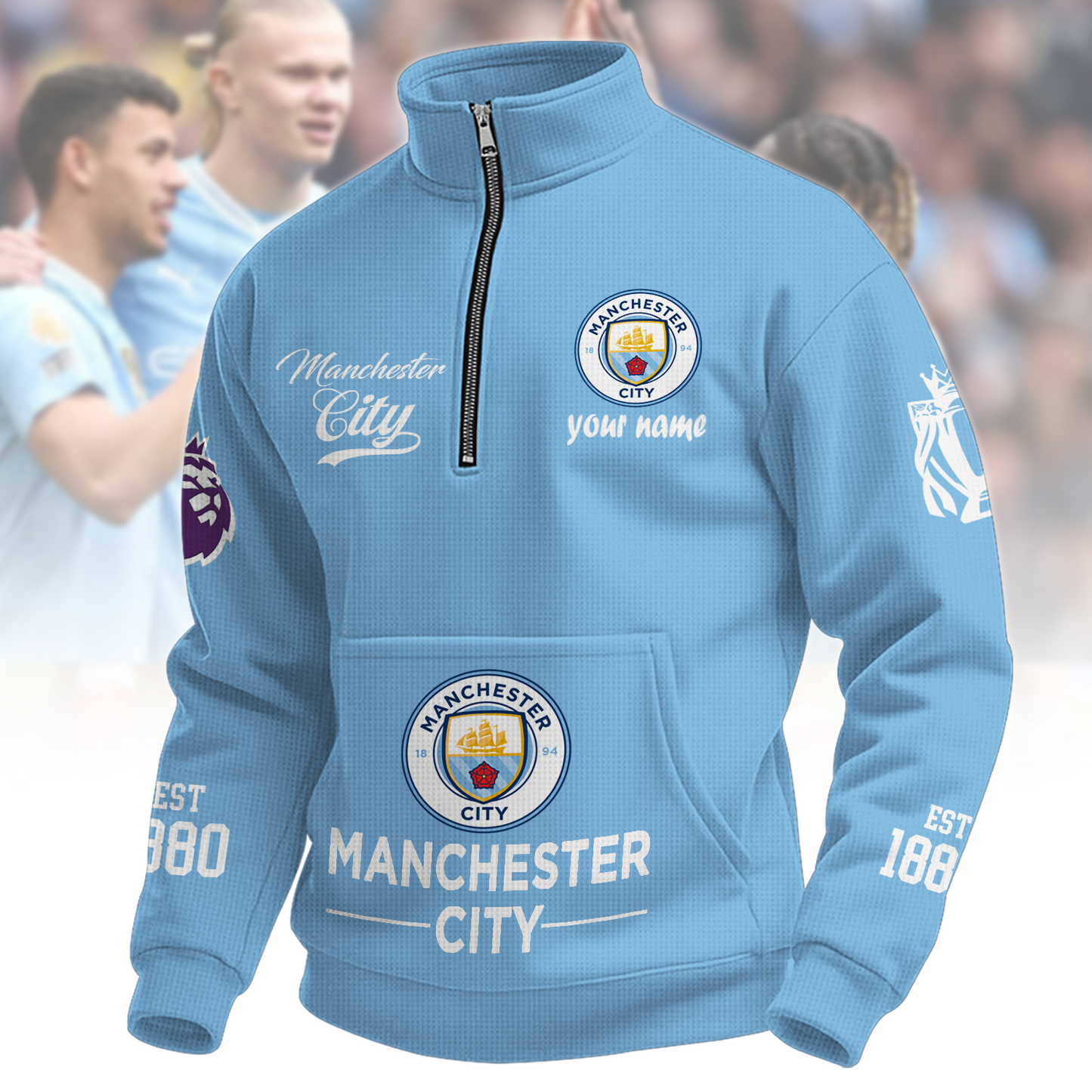 MC x EPL Quarter-Zip Sweatshirt DatND DVT